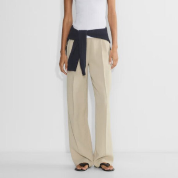 Aritzia Pants - Aritzia The Effortless Pants Wide - Creppett | 14